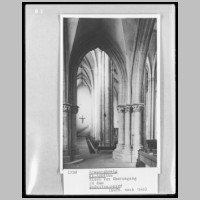 Blick vom Chorumgang in des S-Seitenschiff,  Aufn. nach 1948, Foto Marburg.jpg